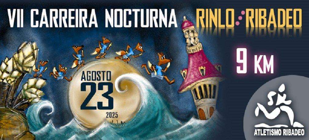 VII Carreira Nocturna de Rinlo (2025) en Ribadeo