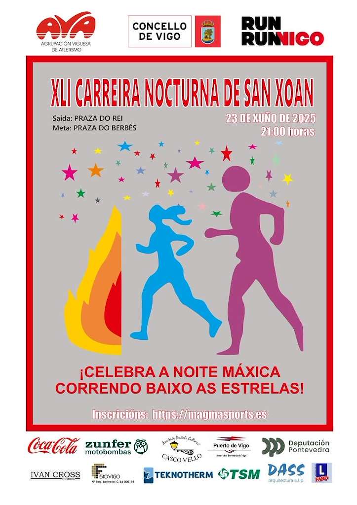 XL Carreira Nocturna de San Xoán  en Vigo