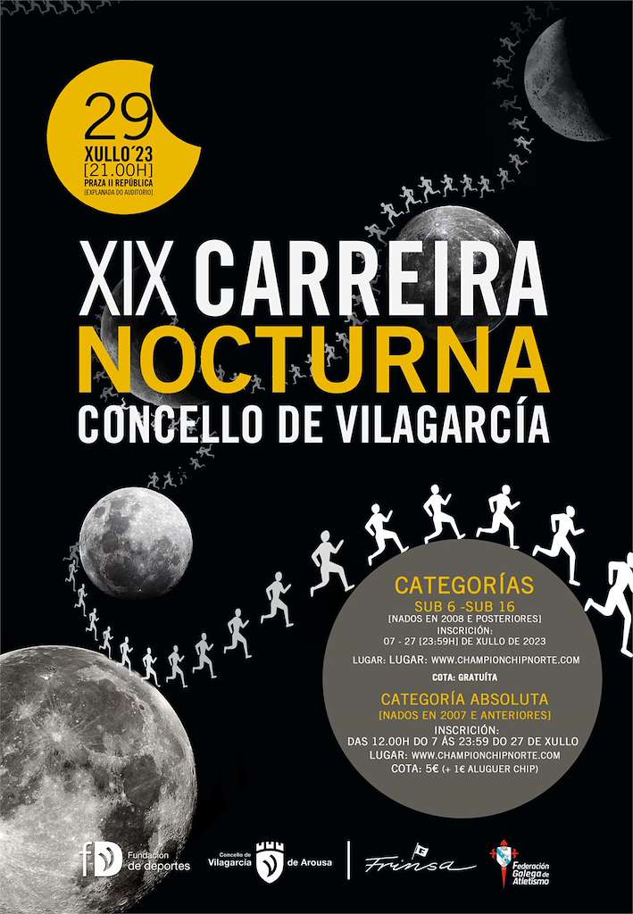 XIX Carreira Nocturna en Vilagarcía de Arousa