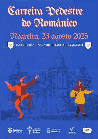 Fechas, información, programa, cartel, imágenes, mapa y ubicación de I Carreira Pedestre do Románico  en  Negreira
