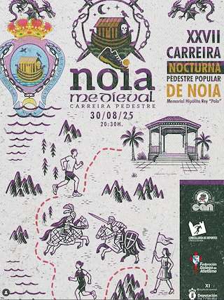 Fechas, información, programa, cartel, imágenes, mapa y ubicación de XXVII Carreira Pedestre Popular  en  Noia