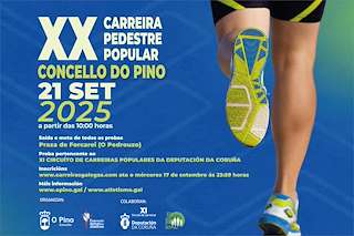 Fechas, información, programa, cartel, imágenes, mapa y ubicación de XX Carreira Pedestre Popular  en  O Pino