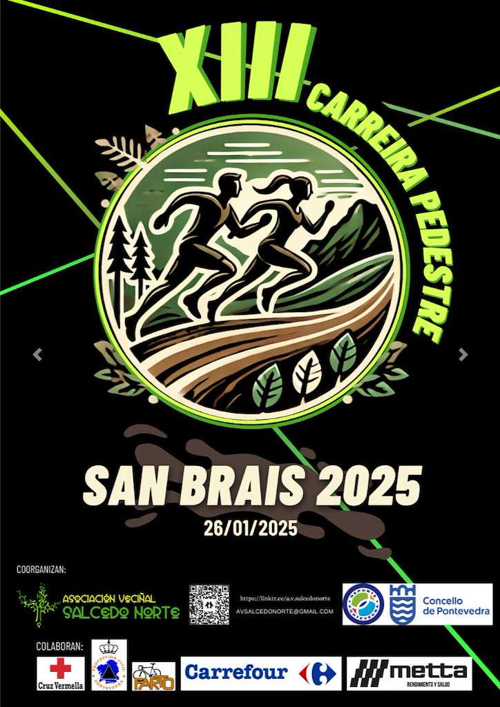 XIII Carreira Pedestre San Brais en Pontevedra