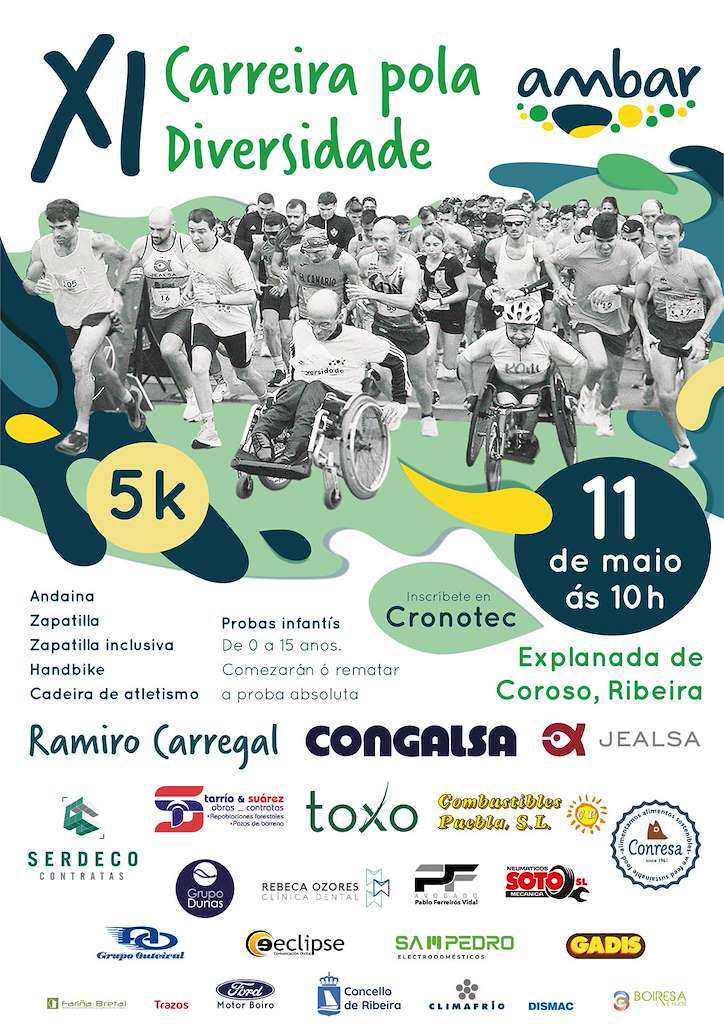 XI Carreira Pola Diversidade en Ribeira