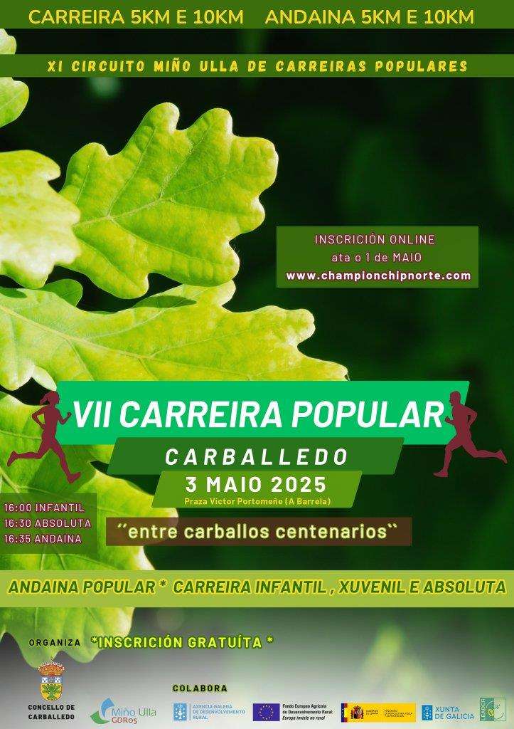 VII Carreira Popular en Carballedo