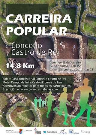 Fechas, información, programa, cartel, imágenes, mapa y ubicación de VII Carreira Popular  en  Castro de Rei