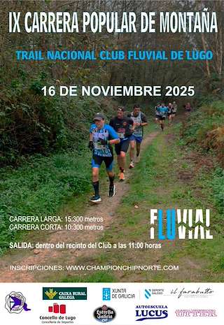 Fechas, información, programa, cartel, imágenes, mapa y ubicación de IX Carreira Popular de Montaña  (2025)  en  Lugo