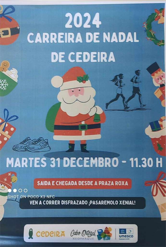 Carreira Popular de Nadal en Cedeira