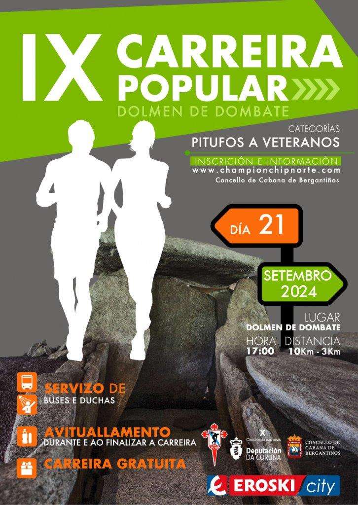 IX Carreira Popular Dolmen de Dombate  en Cabana de Bergantiños