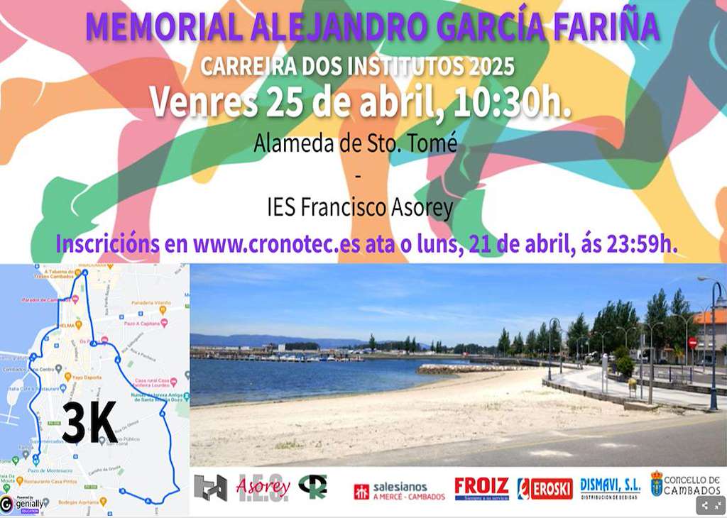 Carreira Popular dos Institutos - Memorial Alejandro García Fariña (2025) en Cambados