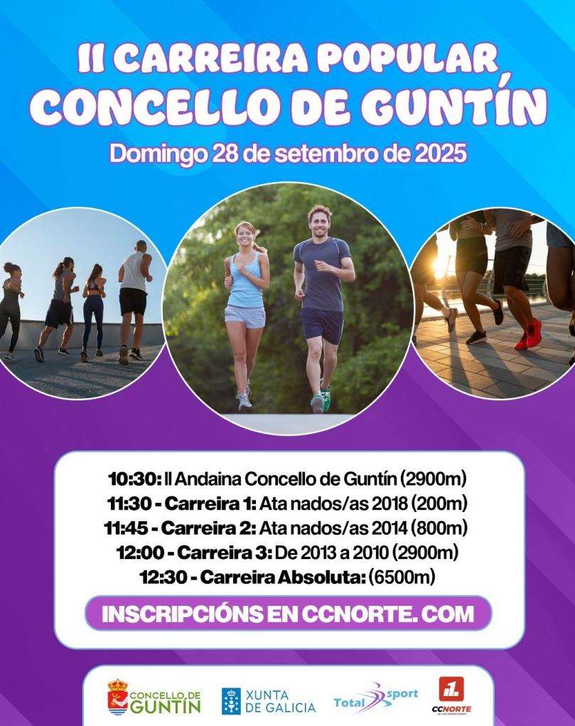II Carreira Popular (2025) en Guntín