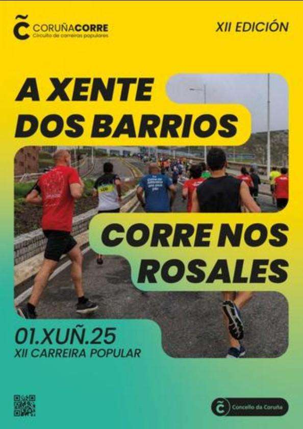 XII Carreira Popular Los Rosales (2025) en A Coruña