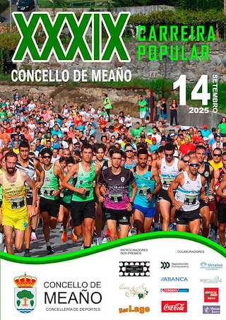 Fechas, información, programa, cartel, imágenes, mapa y ubicación de XXXIX Carreira Popular  en  Meaño