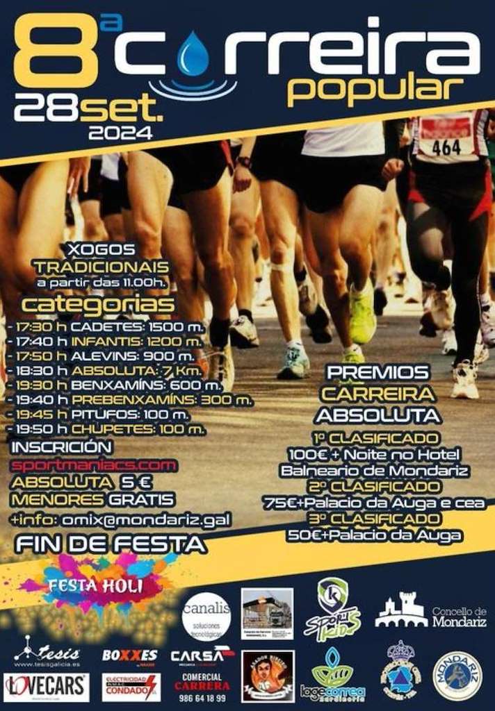 VIII Carreira Popular  en Mondariz