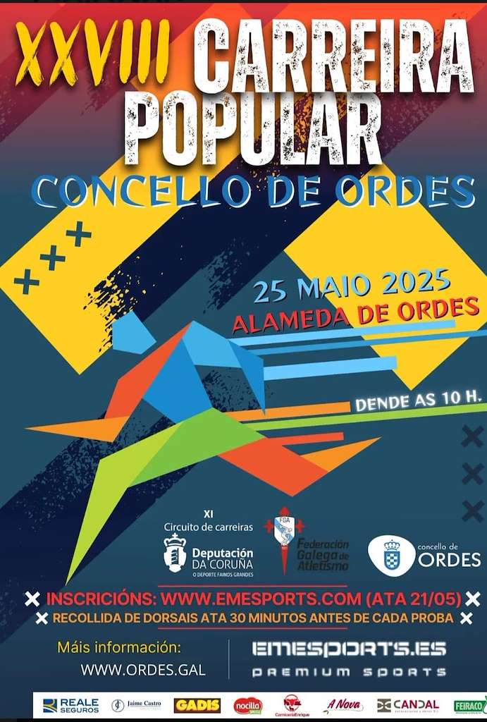 XXVIII Carreira Popular (2025) en Ordes