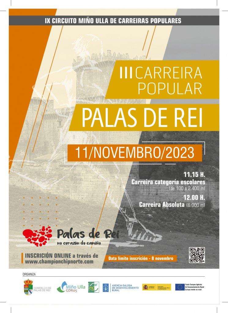 III Carreira Popular (2023) en Palas de Rei