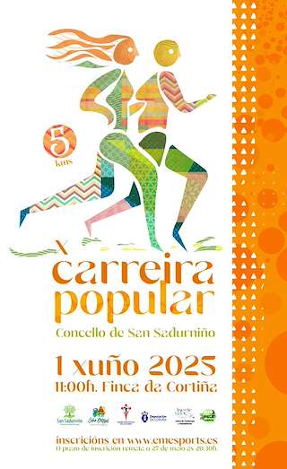 Fechas, información, programa, cartel, imágenes, mapa y ubicación de X Carreira Popular  en  San Sadurniño