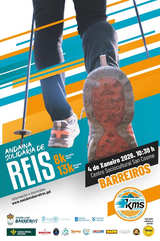 Carrera Popular Solidaria de Reyes en Barreiros