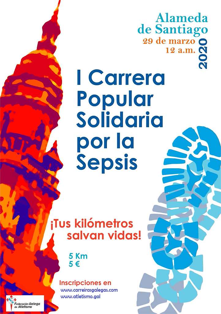 I Carreira Popular Solidaria Pola Sepsis en Santiago de Compostela