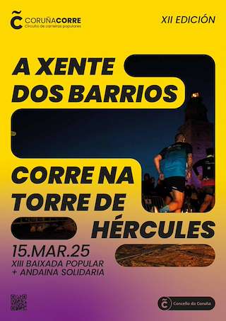 Fechas, información, programa, cartel, imágenes, mapa y ubicación de XIII Carreira Popular Torre de Hércules  en  A Coruña