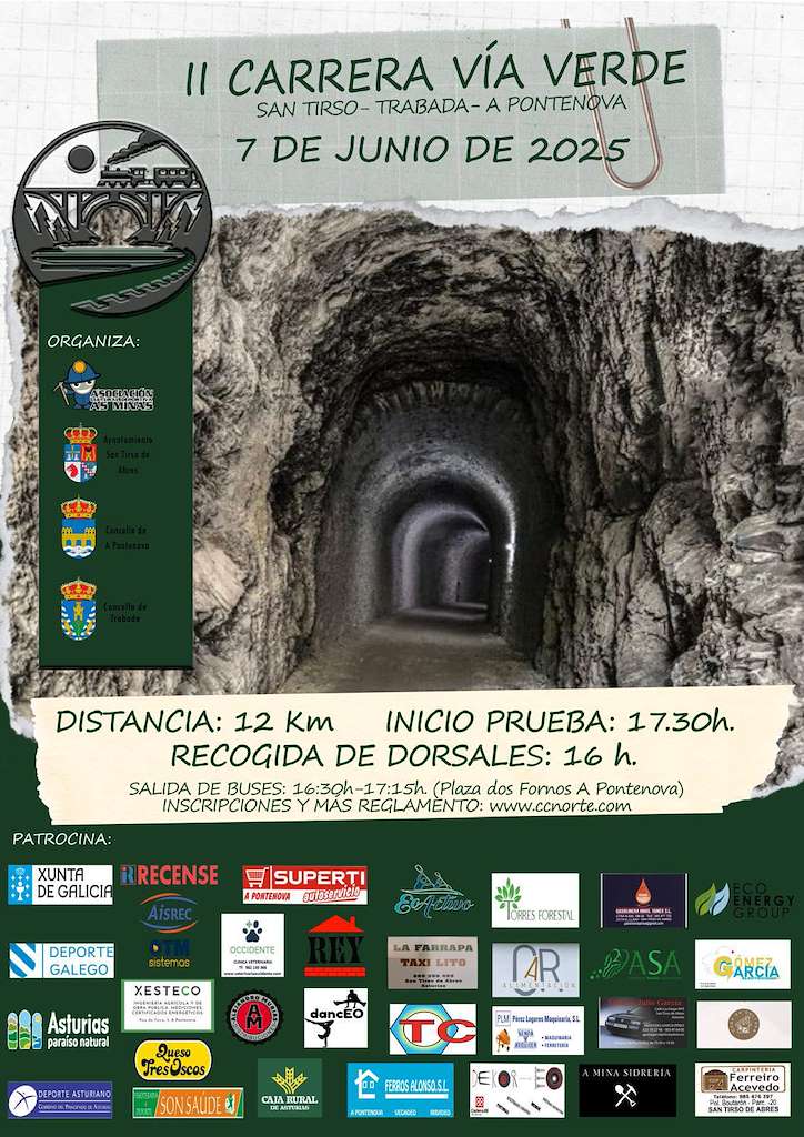 II Carreira Popular Vía Verde do Eo en A Pontenova