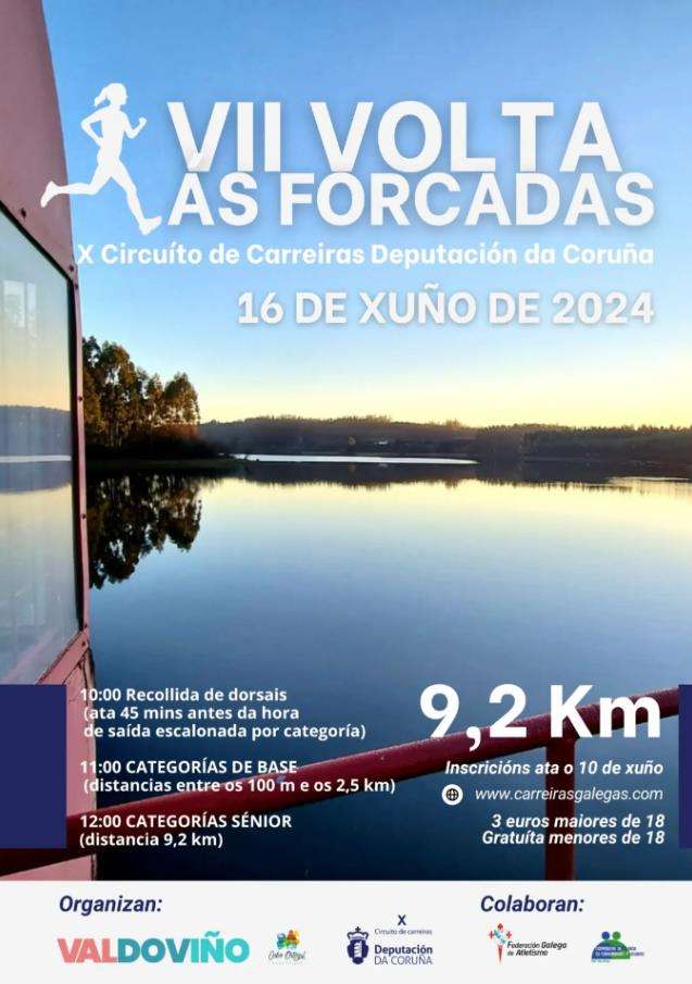 VII Carreira Popular Volta ás Forcadas en Valdoviño