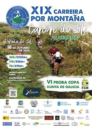 XIX Carreira por Montaña Canón do Sil