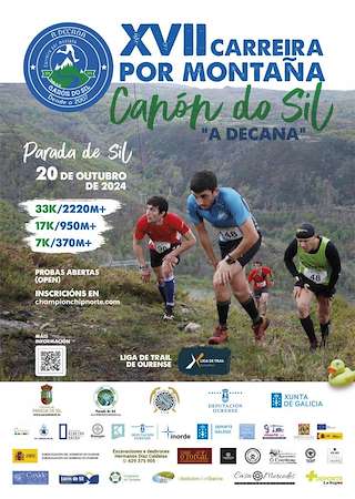 Fechas, información, programa, cartel, imágenes, mapa y ubicación de XVIII Carreira por Montaña Canón do Sil (2025)