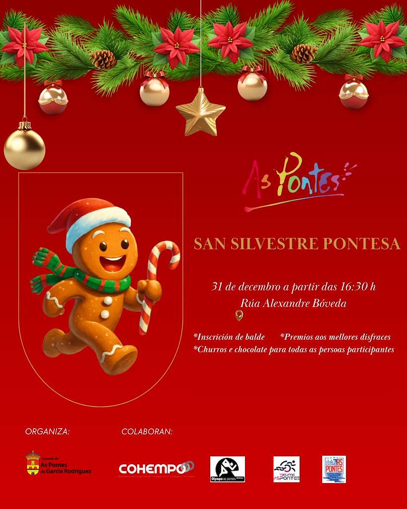 Carreira San Silvestre en As Pontes de García Rodríguez