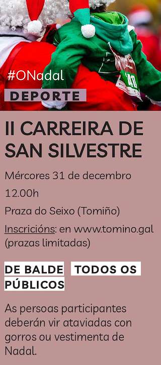 Fechas, información, programa, cartel, imágenes, mapa y ubicación de II Carreira San Silvestre (2025)  en  Tomiño