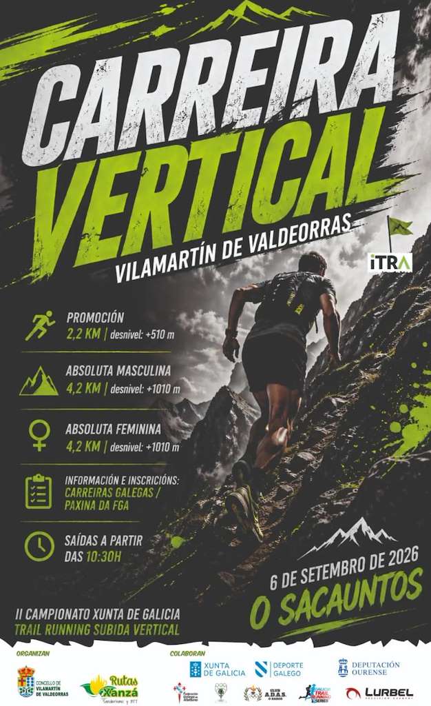 Carreira Vertical O Sacauntos (2026) en Vilamartín de Valdeorras