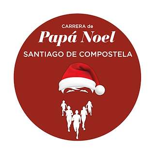 Carrera de Papá Noel en Santiago de Compostela