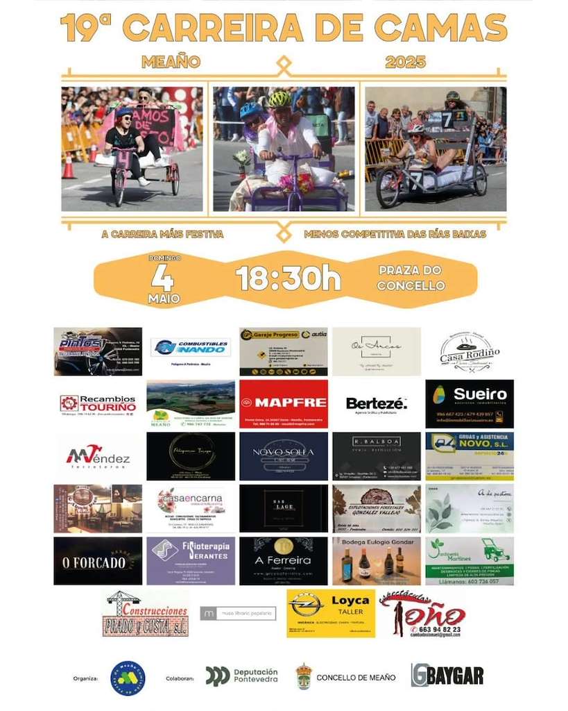 XIX Carrera de Camas (2025) en Meaño
