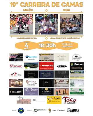 Fechas, información, programa, cartel, imágenes, mapa y ubicación de XIX Carrera de Camas  en  Meaño