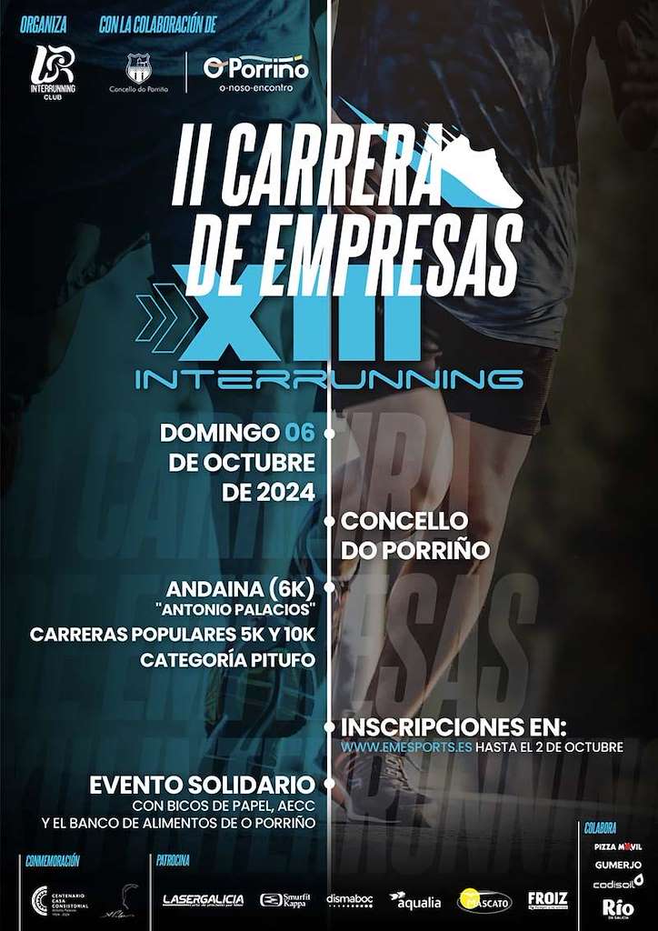 II Carrera de Empresas Galicia (2024) en O Porriño