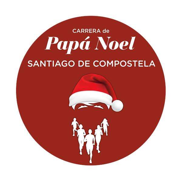 Carrera de Papá Noel en Santiago de Compostela