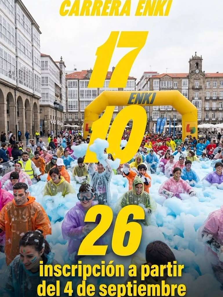 XIII Carrera Enki (2026) en A Coruña
