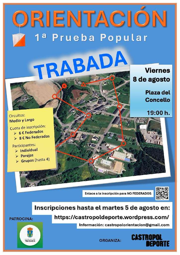I Carrera Popular de Orientación (2025) en Trabada