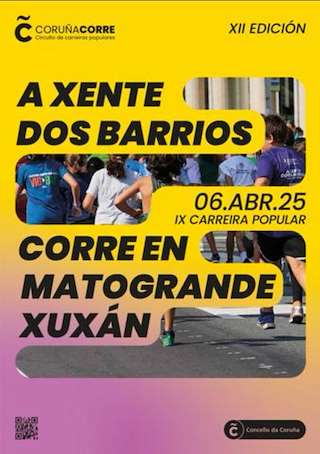 Fechas, información, programa, cartel, imágenes, mapa y ubicación de IX Carrera Popular Matogrande  en  A Coruña