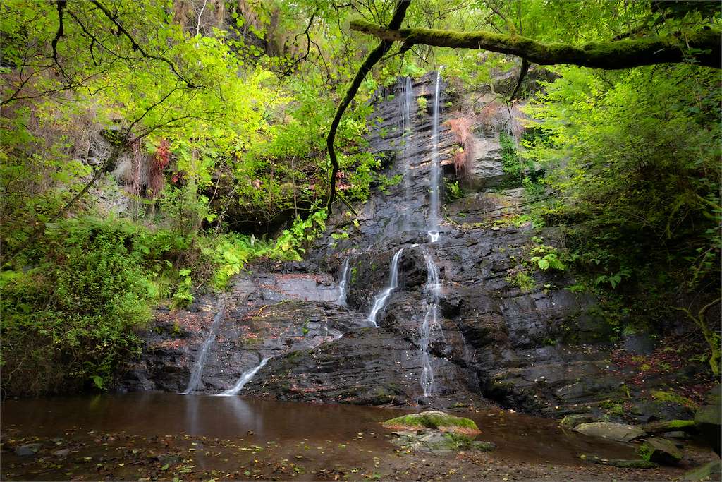 Cascada de Santo Estevo do Ermo en Barreiros