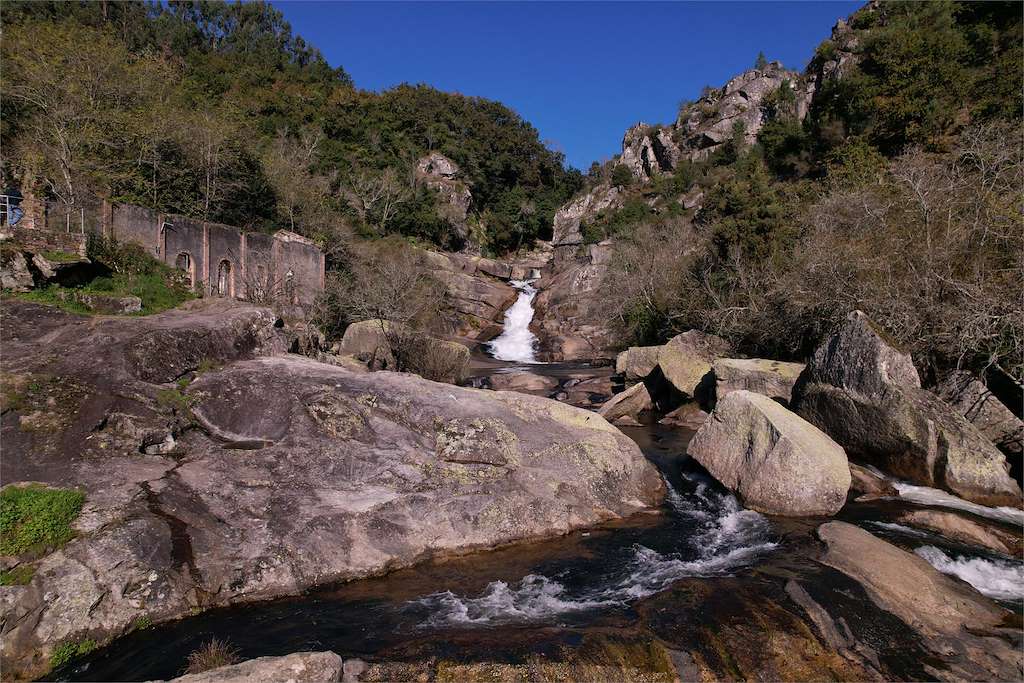 Cascada de Segade en Caldas de Reis