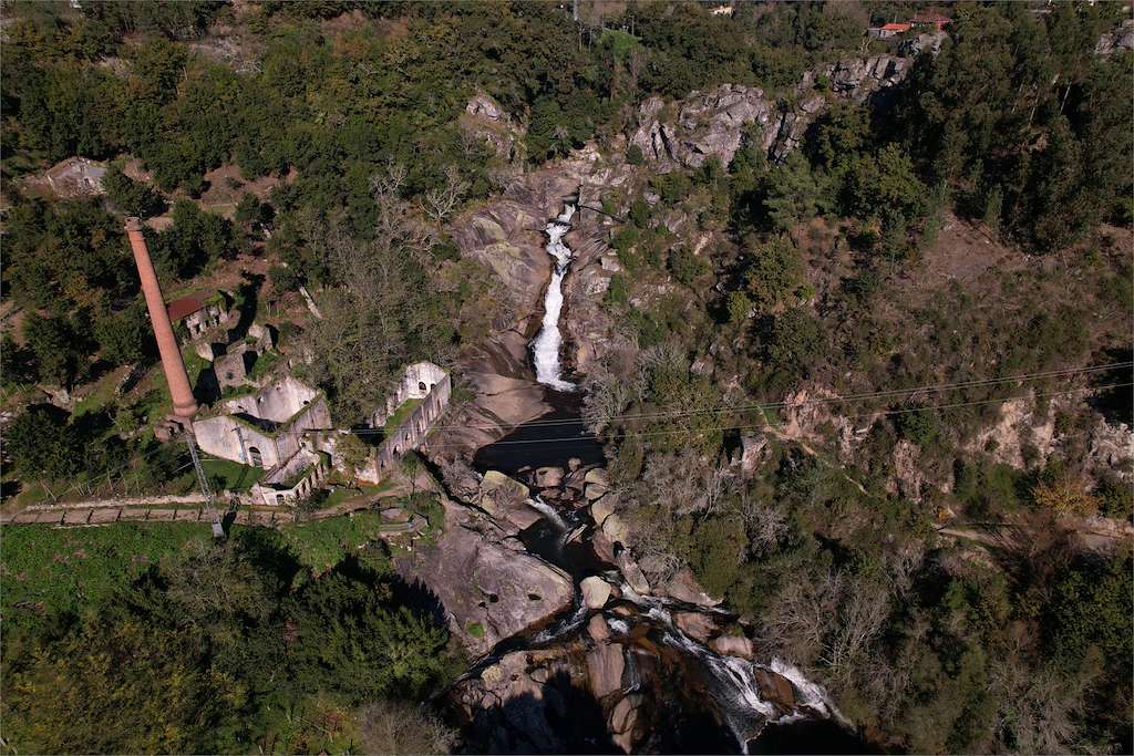 Cascada de Segade en Caldas de Reis