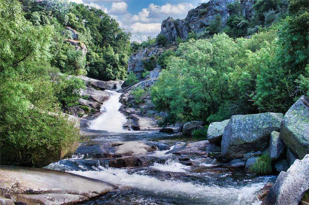 Cascada de Segade en Caldas de Reis