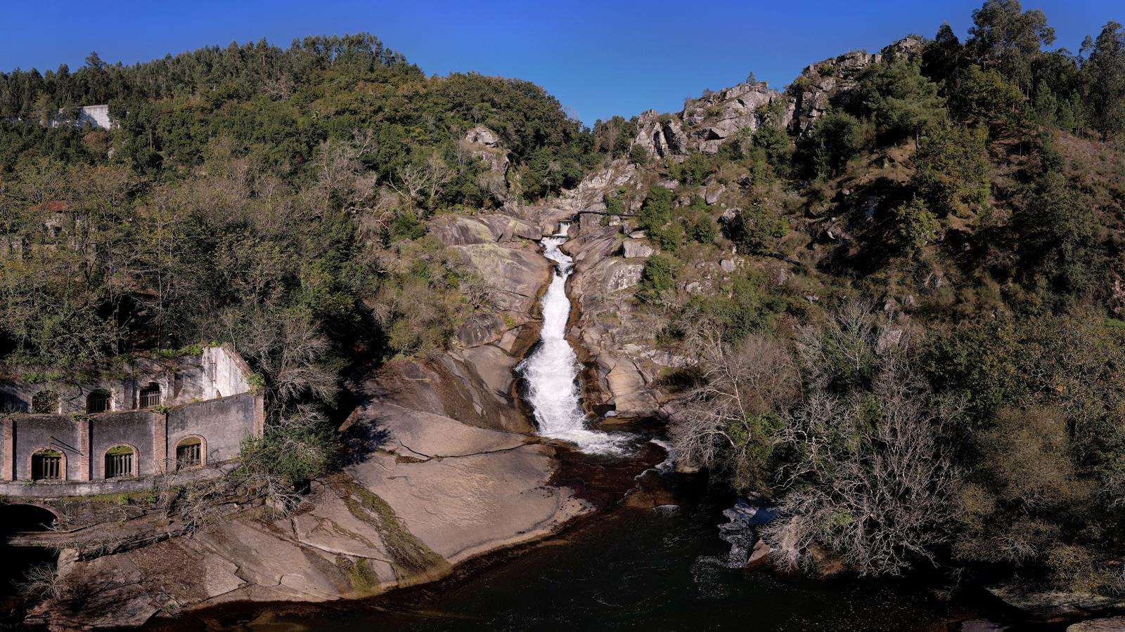 Cascada de Segade en Caldas de Reis