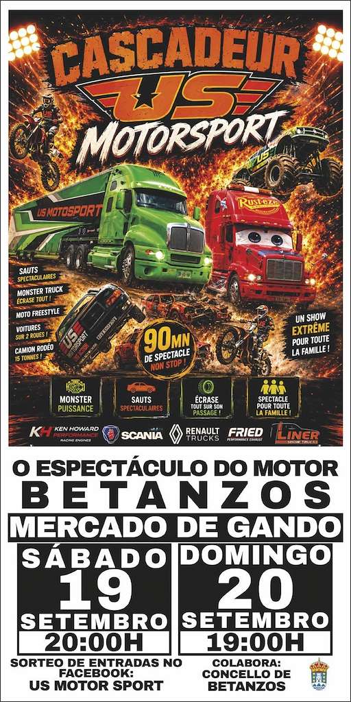 Cascadeur US Motorsport (2026) en Betanzos