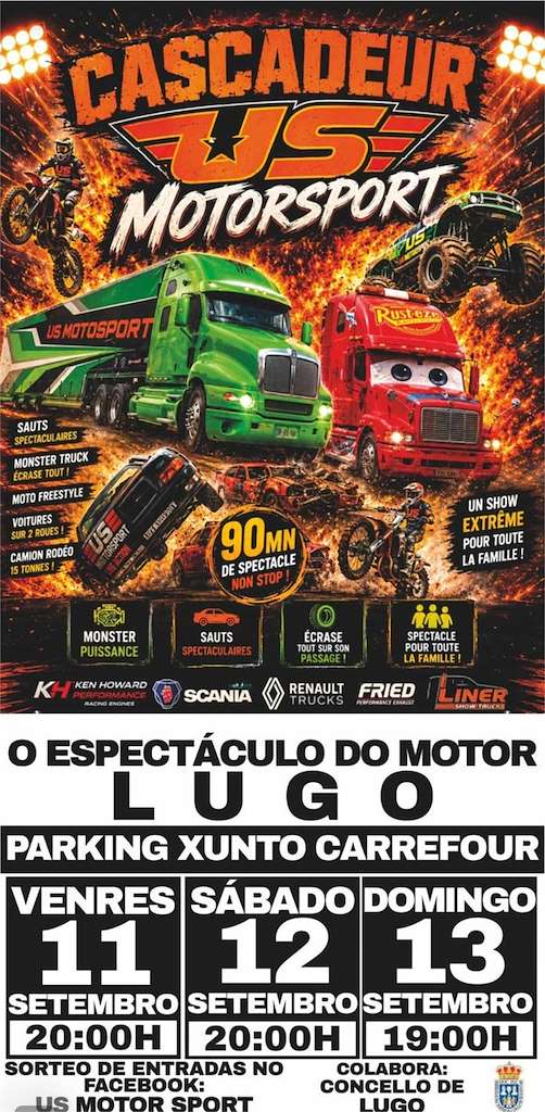 Cascadeur US Motorsport (2026) en Lugo