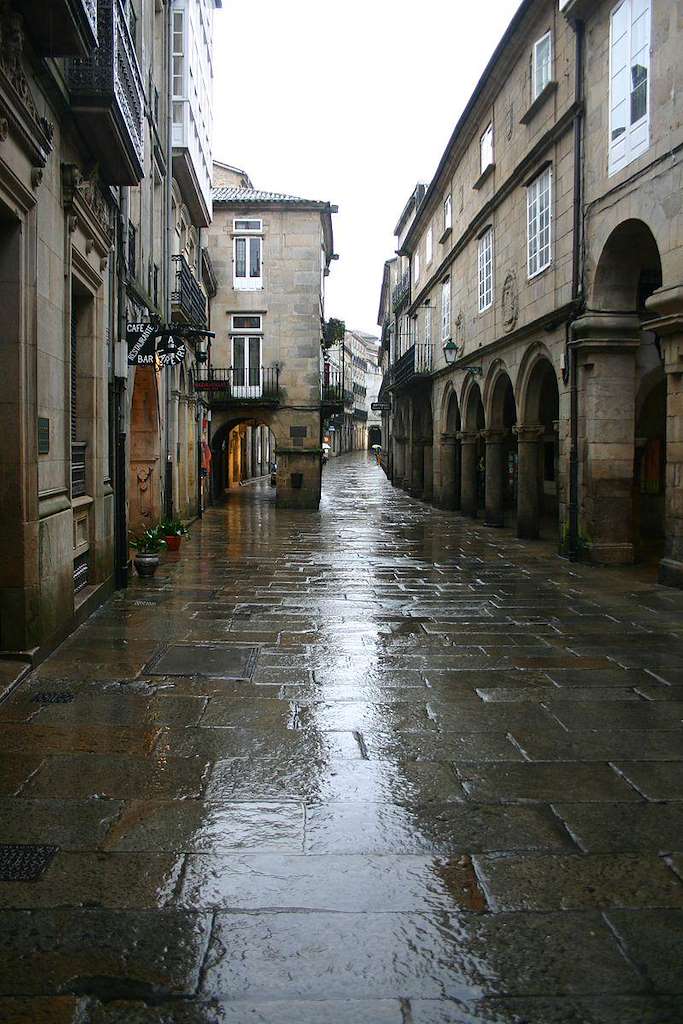 Casco Histórico de Santiago en Santiago de Compostela