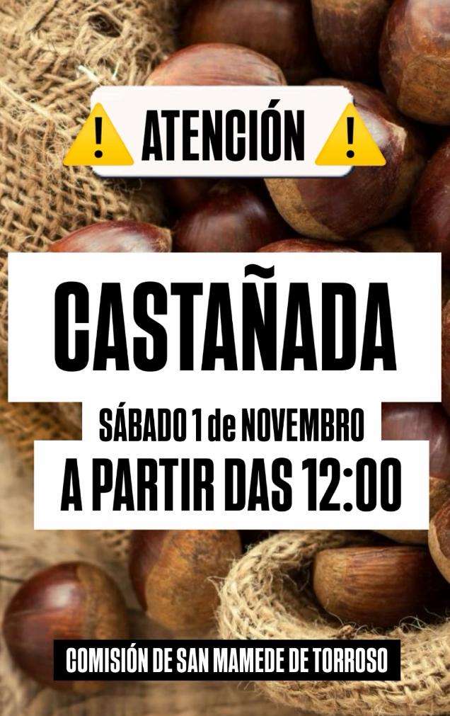 Castañada de Torroso en Mos