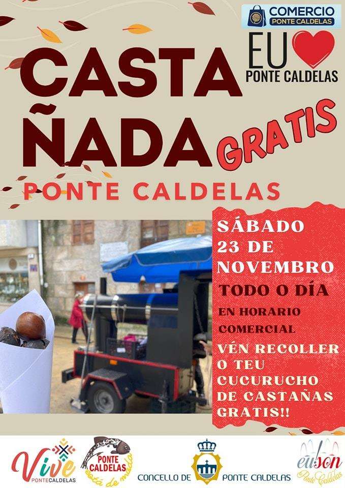 Castañada en Ponte Caldelas