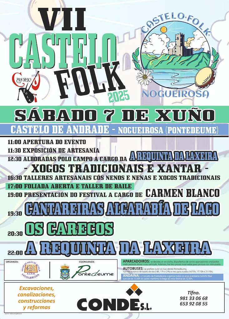 VI Castelo Folk de Nogueirosa en Pontedeume
